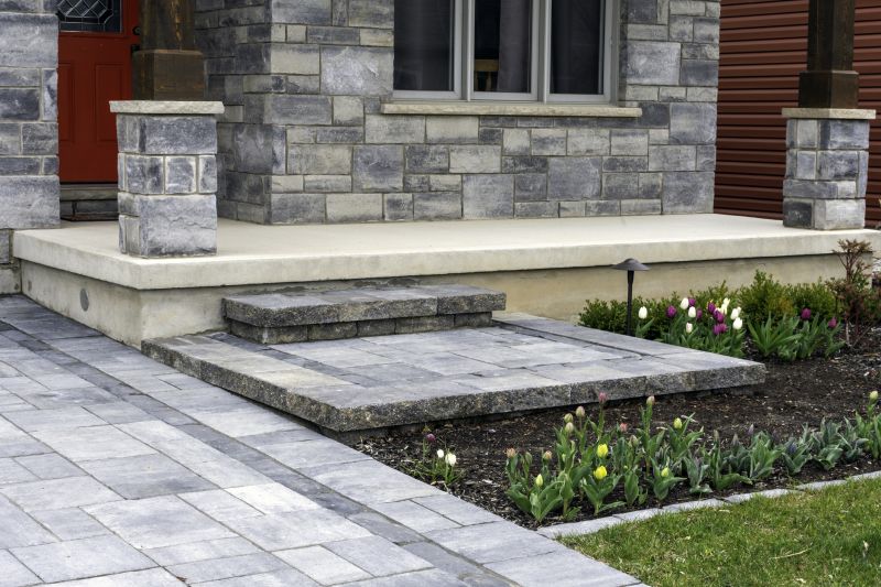 Elegant Paver Entrance